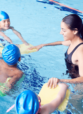 swim lesson in gilbert featured image